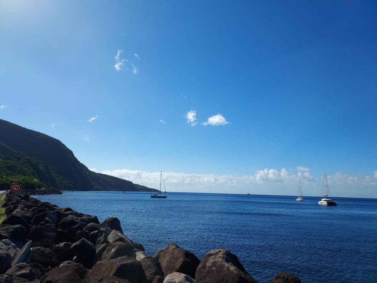 Tropical Golden, Vue Mer Et Plage A 5 Min A Pied Gourbeyre Exterior foto